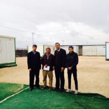 EDU-SYRIA Visited Zaatari Refugee Camp [24th Febreuary 2016]